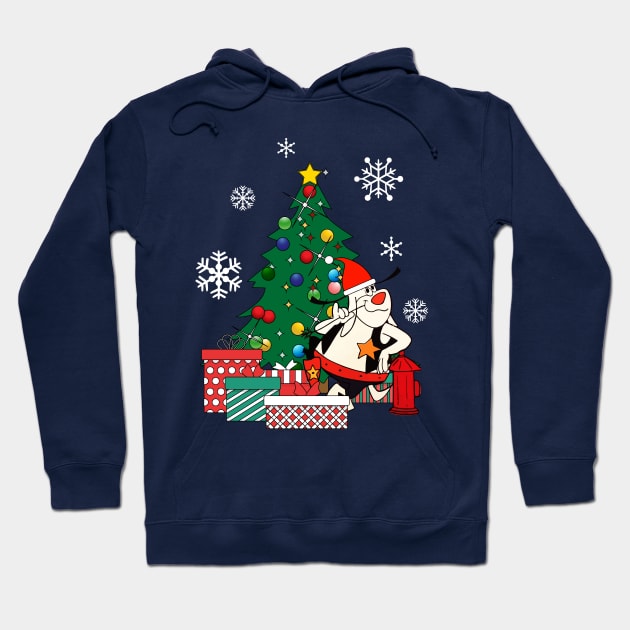 Deputy Dawg Around The Christmas Tree Hoodie by Nova5